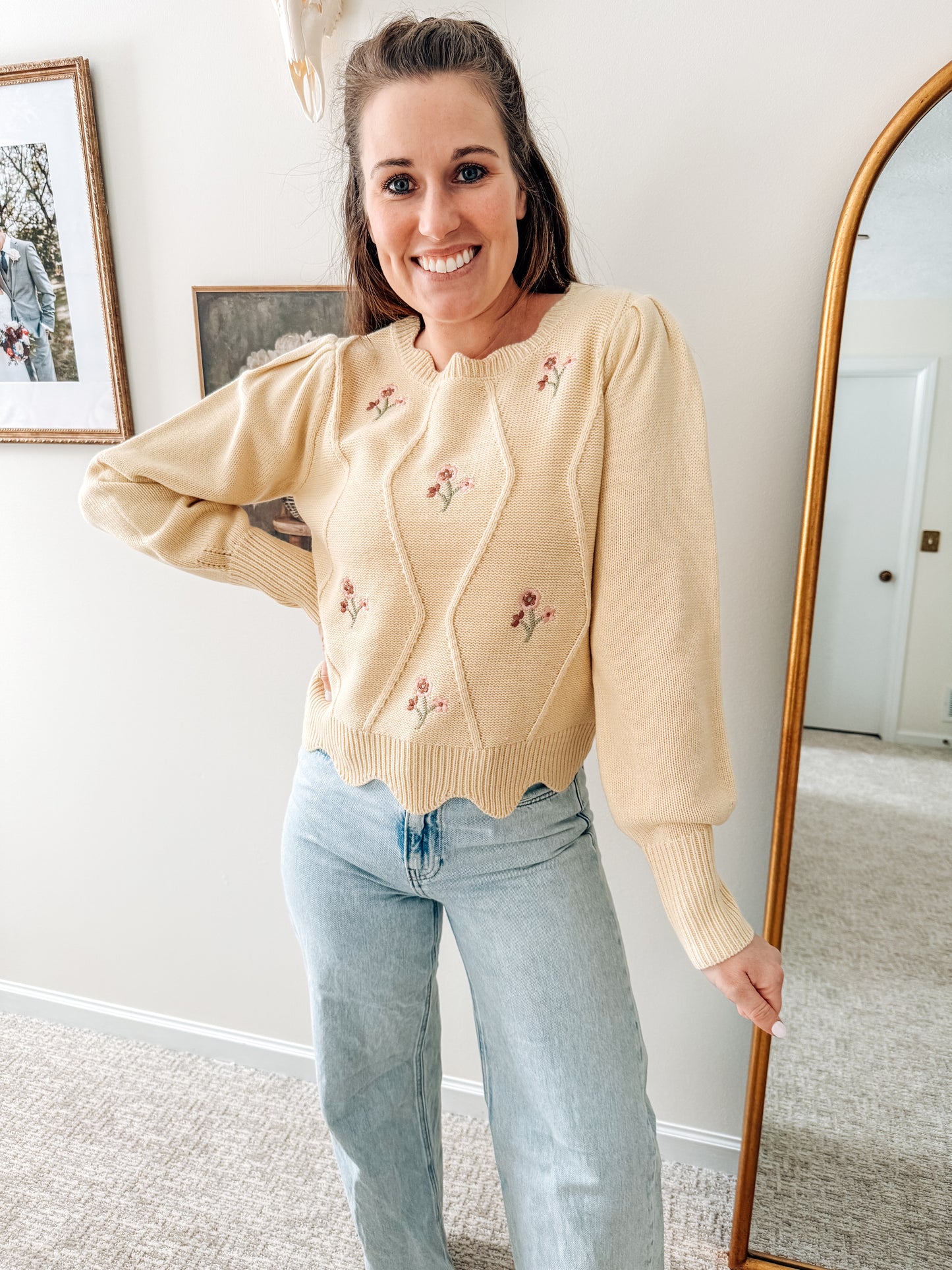 Rooted in Spring Knit Sweater