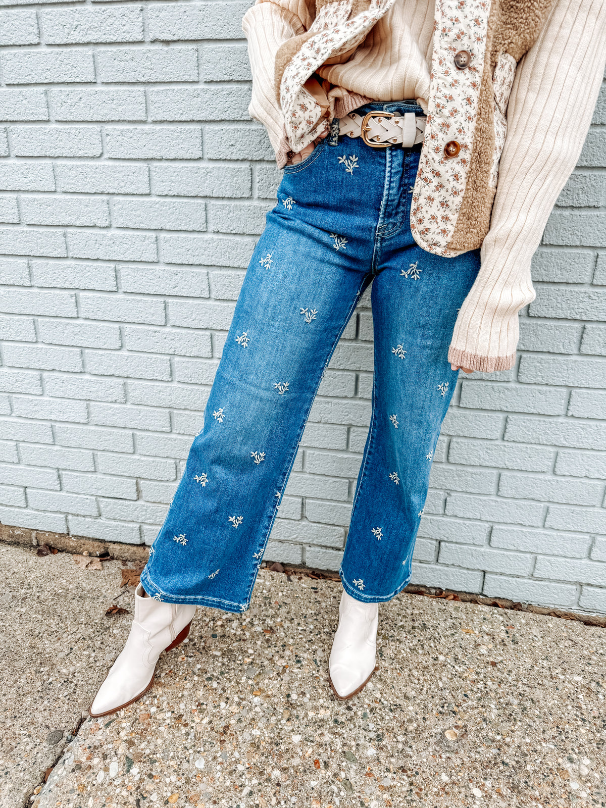Sown in Grace Wide Leg Denim