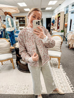 Garden Patch Quilted Jacket (S-XL)