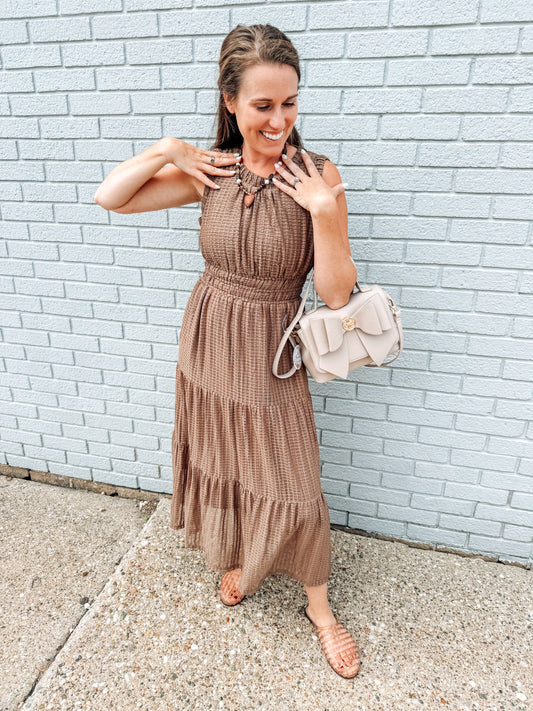 The Autumn Afternoon Midi Dress (S-XL)