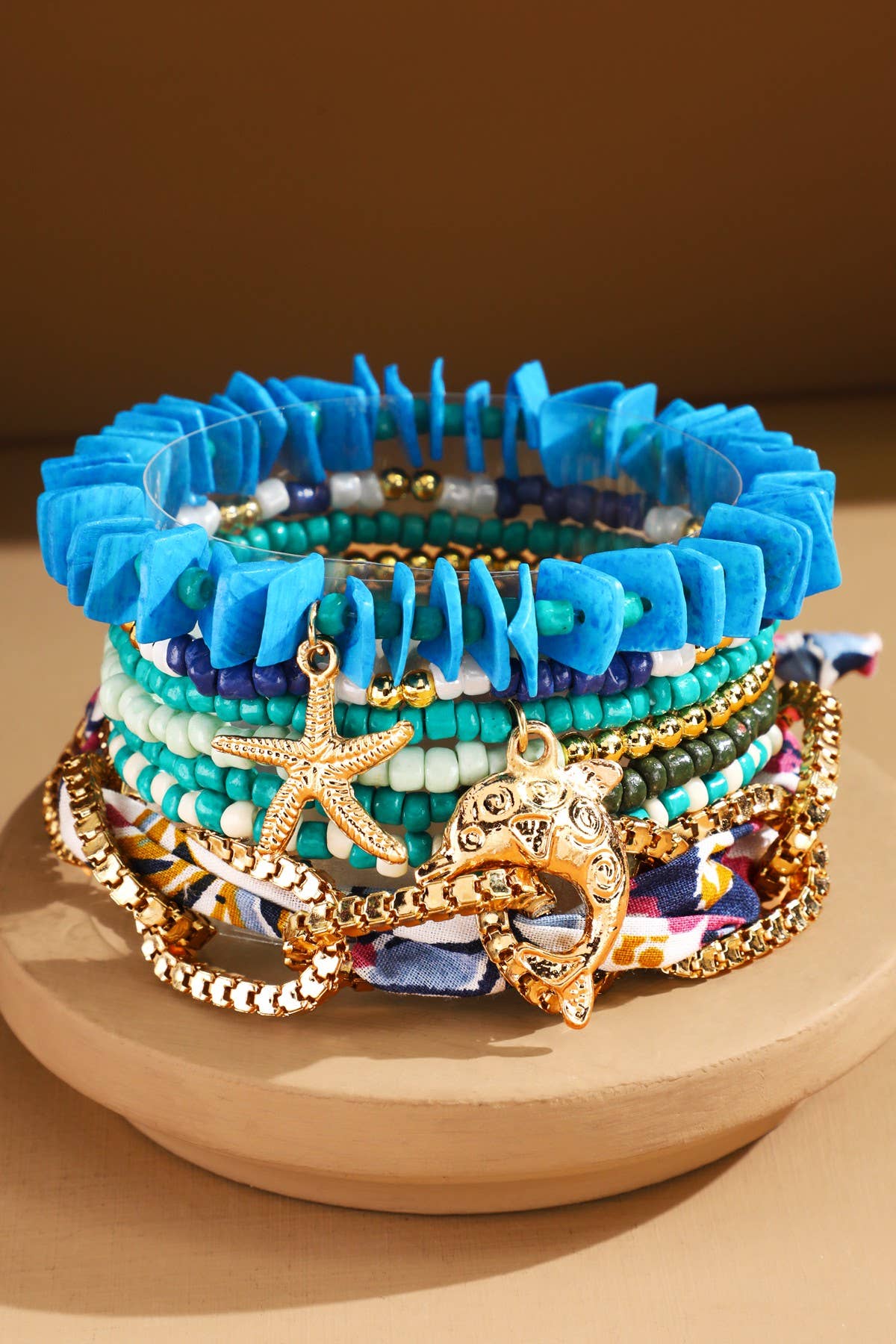 Ocean Is Calling Bracelet Stack