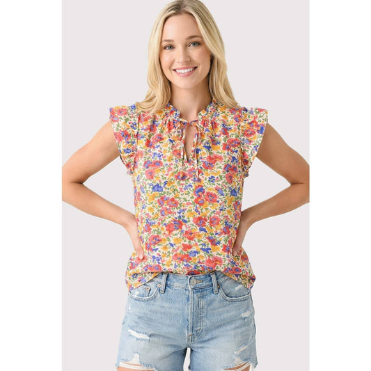 The Warm Tone Bloom Top (S-XL)