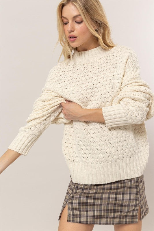 *Knitted In Season Sweater