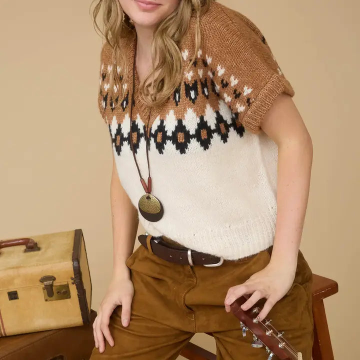 Long Live Short Sleeve Sweater