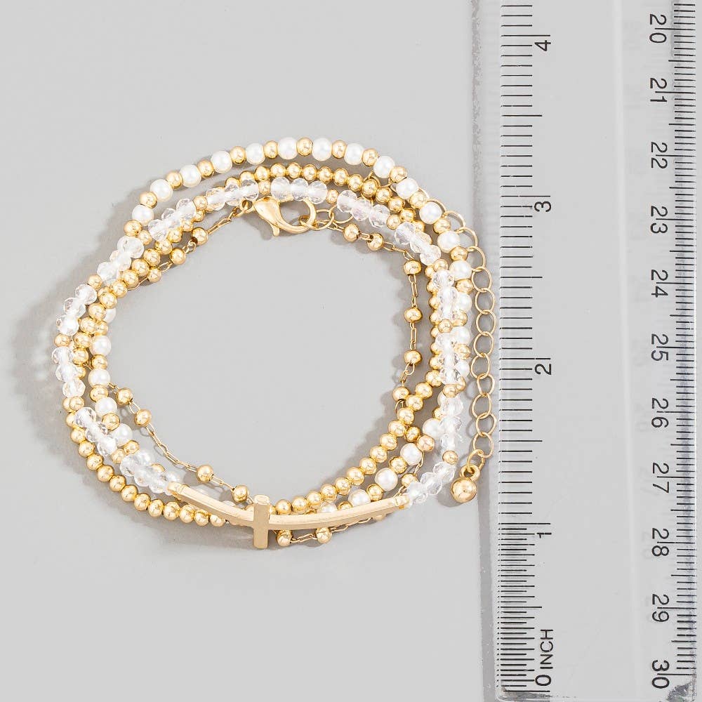Calvary Cross Bracelet Set