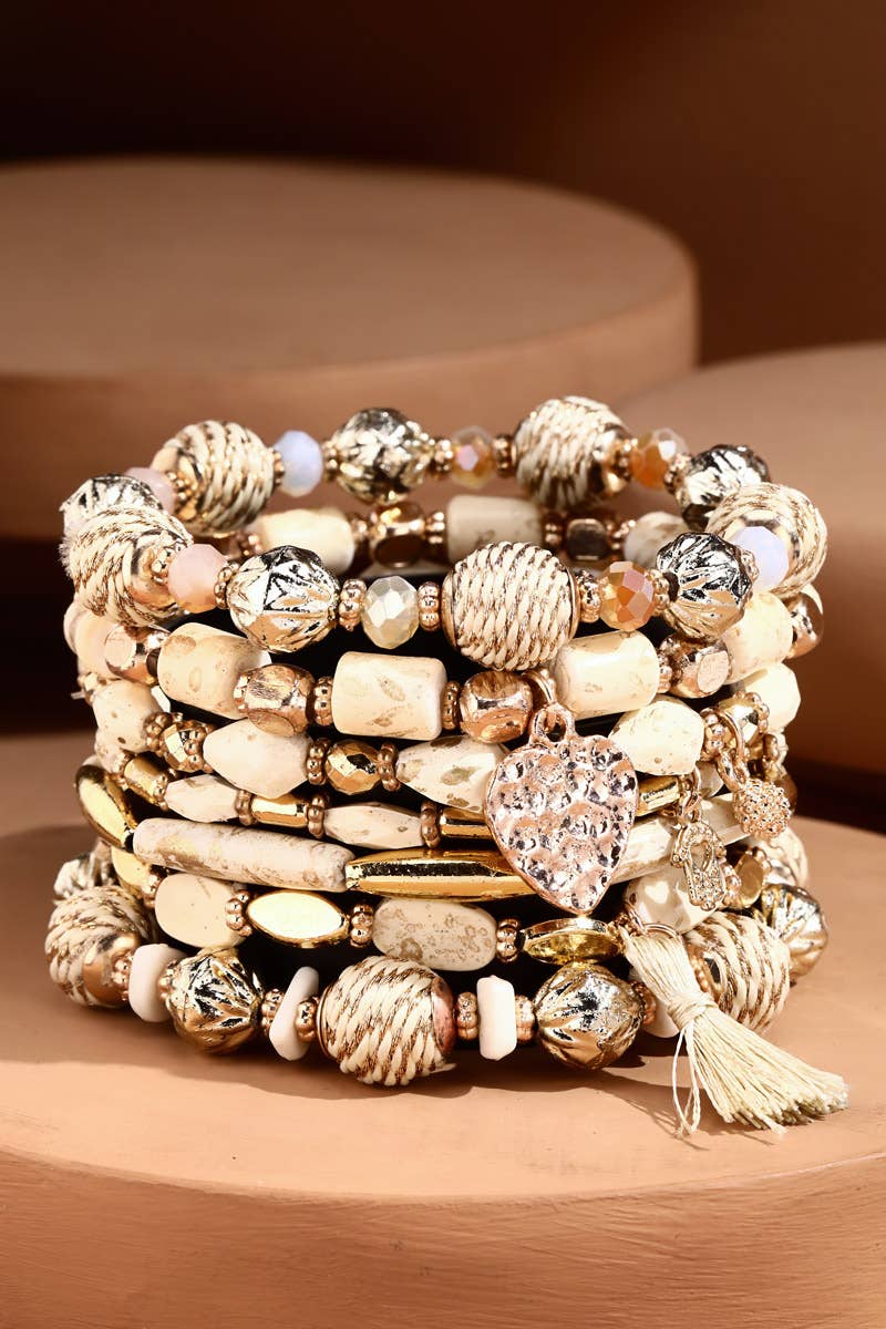 Ivan Ivory Bracelet Set