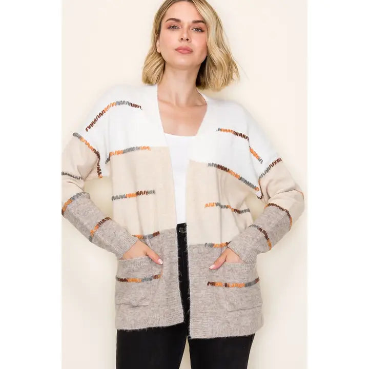 Trailblazer Striped Cardigan (S-XL)