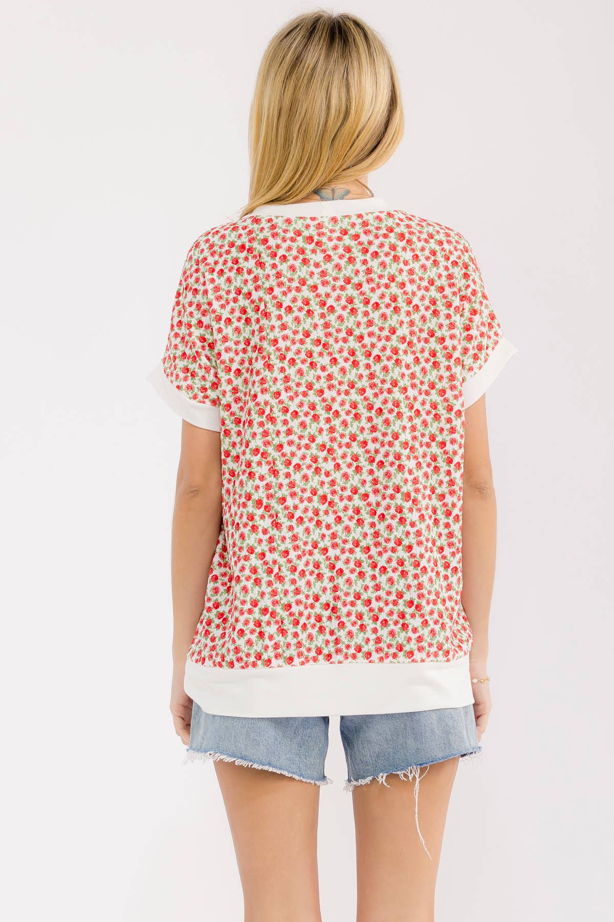 Ruby Floral Top (S-XL)