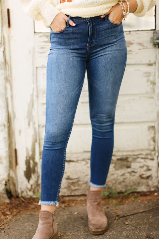 Pep in Your Step Mid Rise Skinny Jeans (size 1-22)
