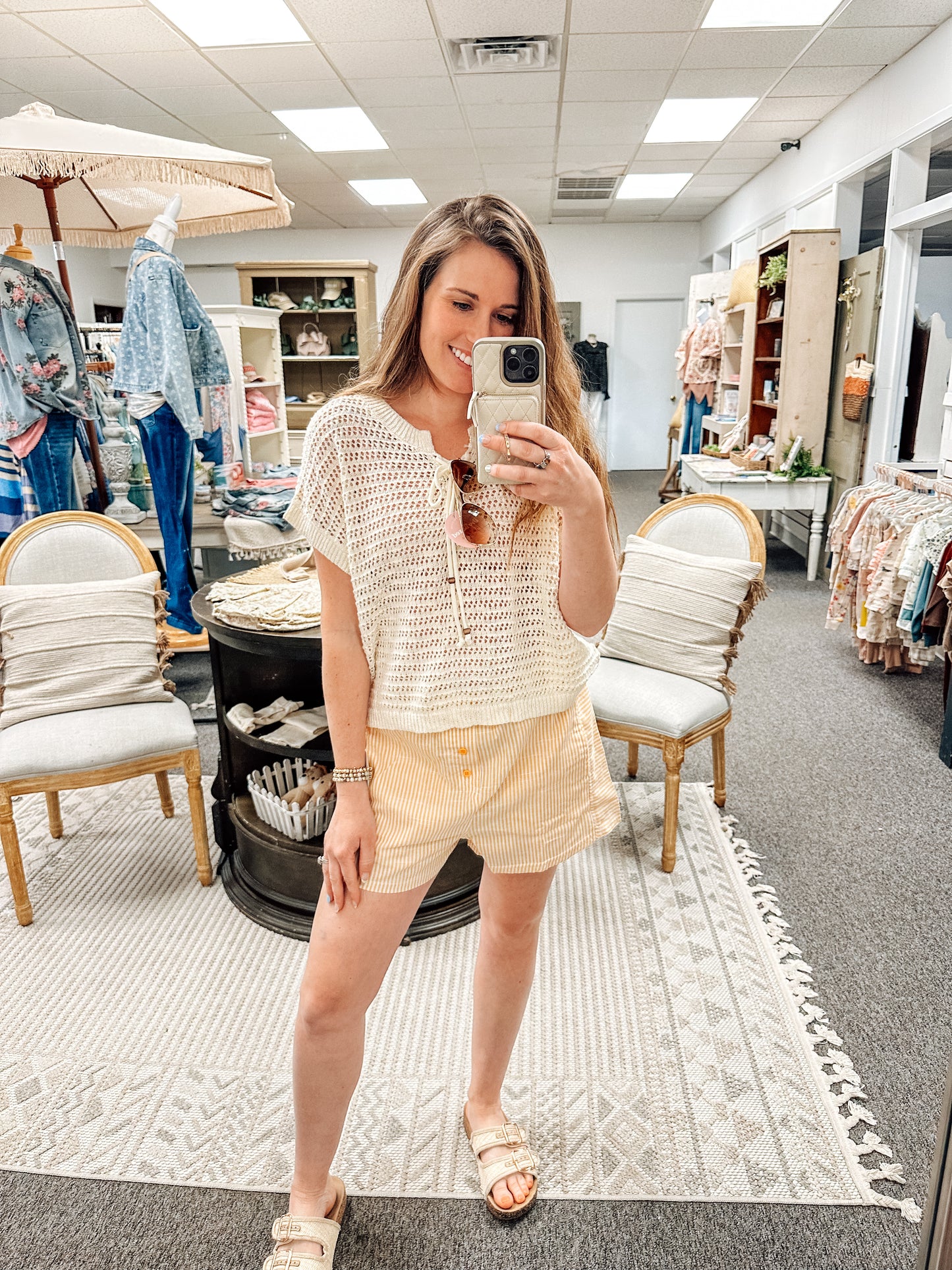 Sunlit Sunset Crochet Top