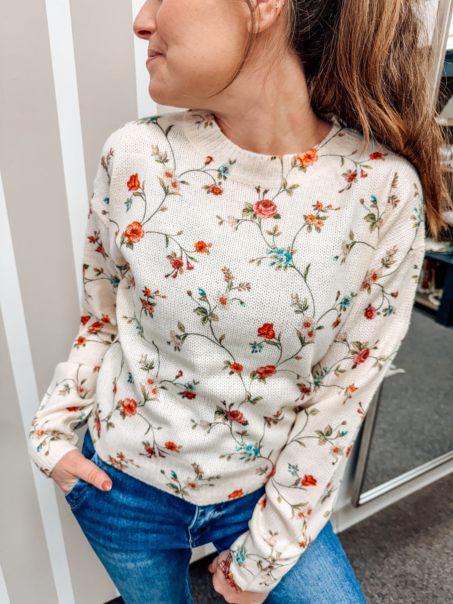 Stroll Down Briar Lane Sweater (S-XL)