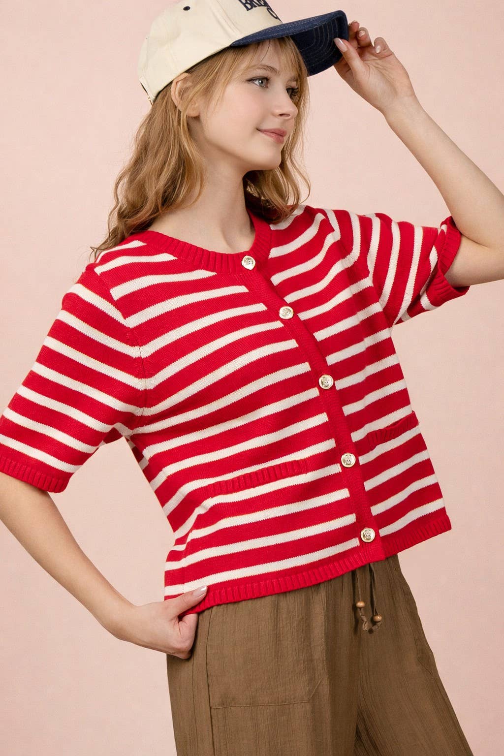 Ruby Down Knit Sweater Top