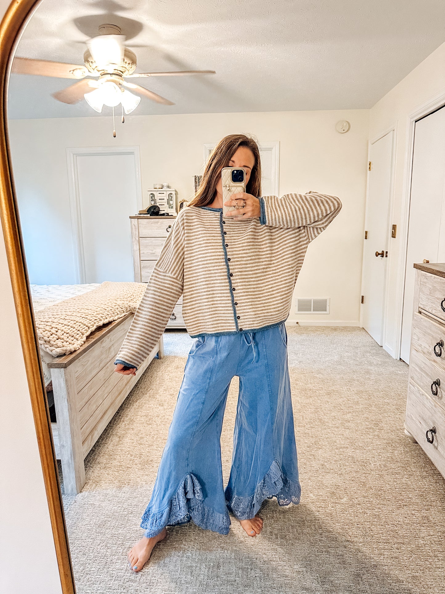 The Lace & Leisure Elastic Waist Pants