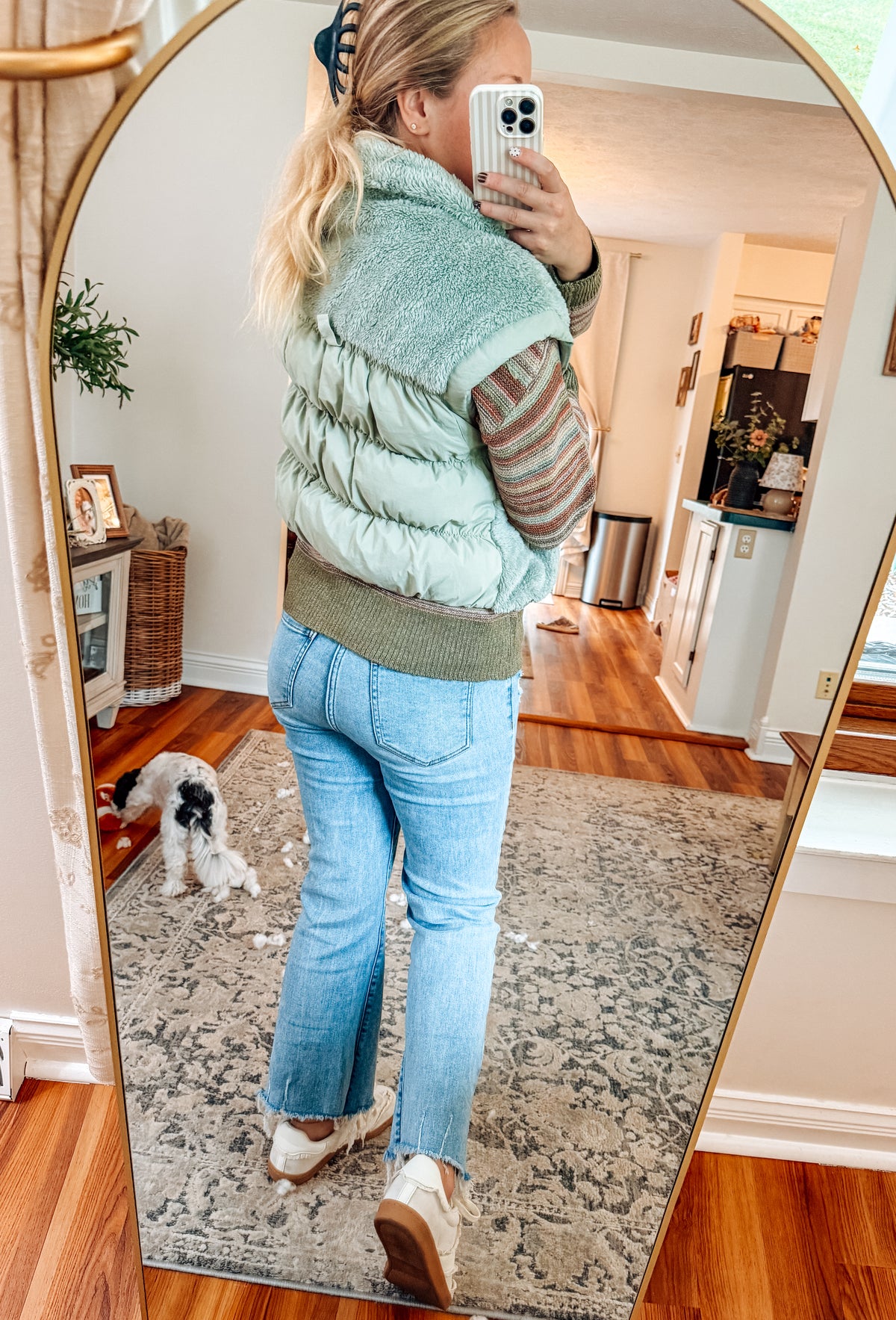 The Northern Pines Sherpa Puff Vest (2 colors)