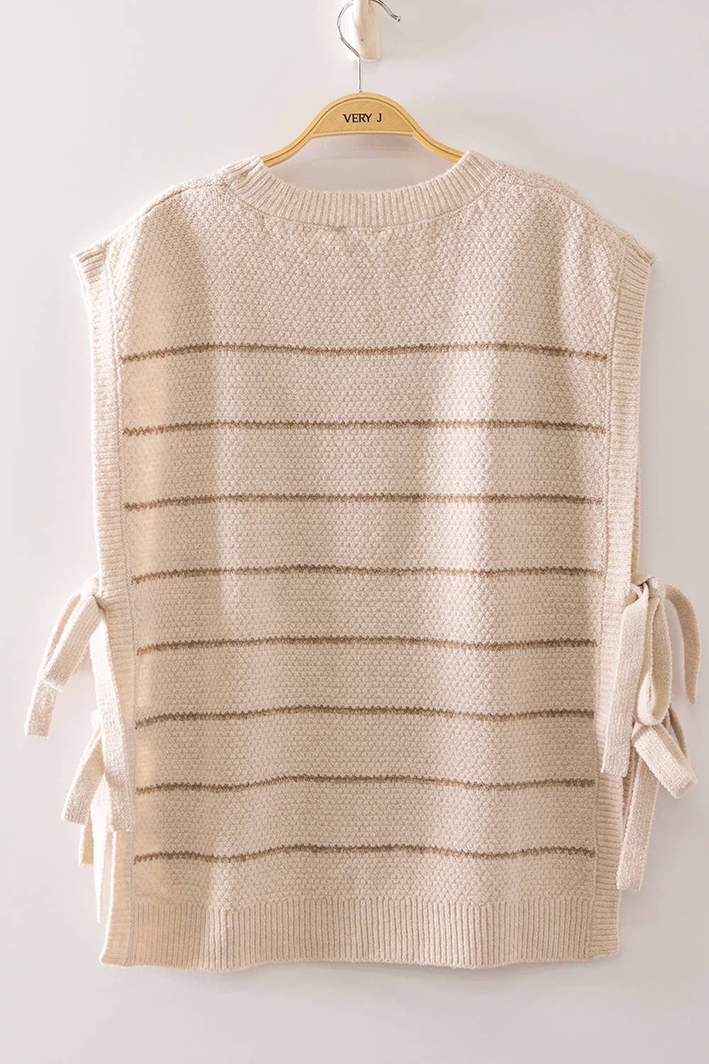The Layered in Love Vest-Oatmeal