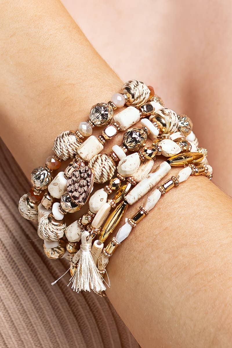 Ivan Ivory Bracelet Set