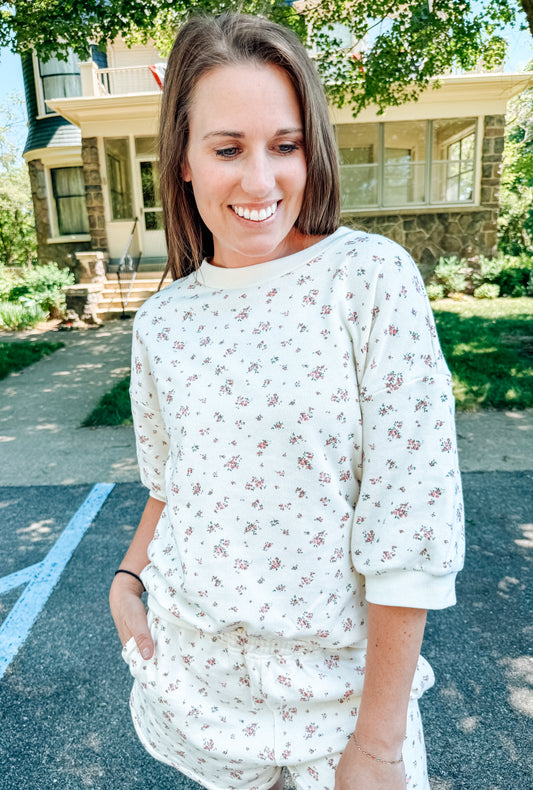 Wildflower Whim Short Sleeve Top