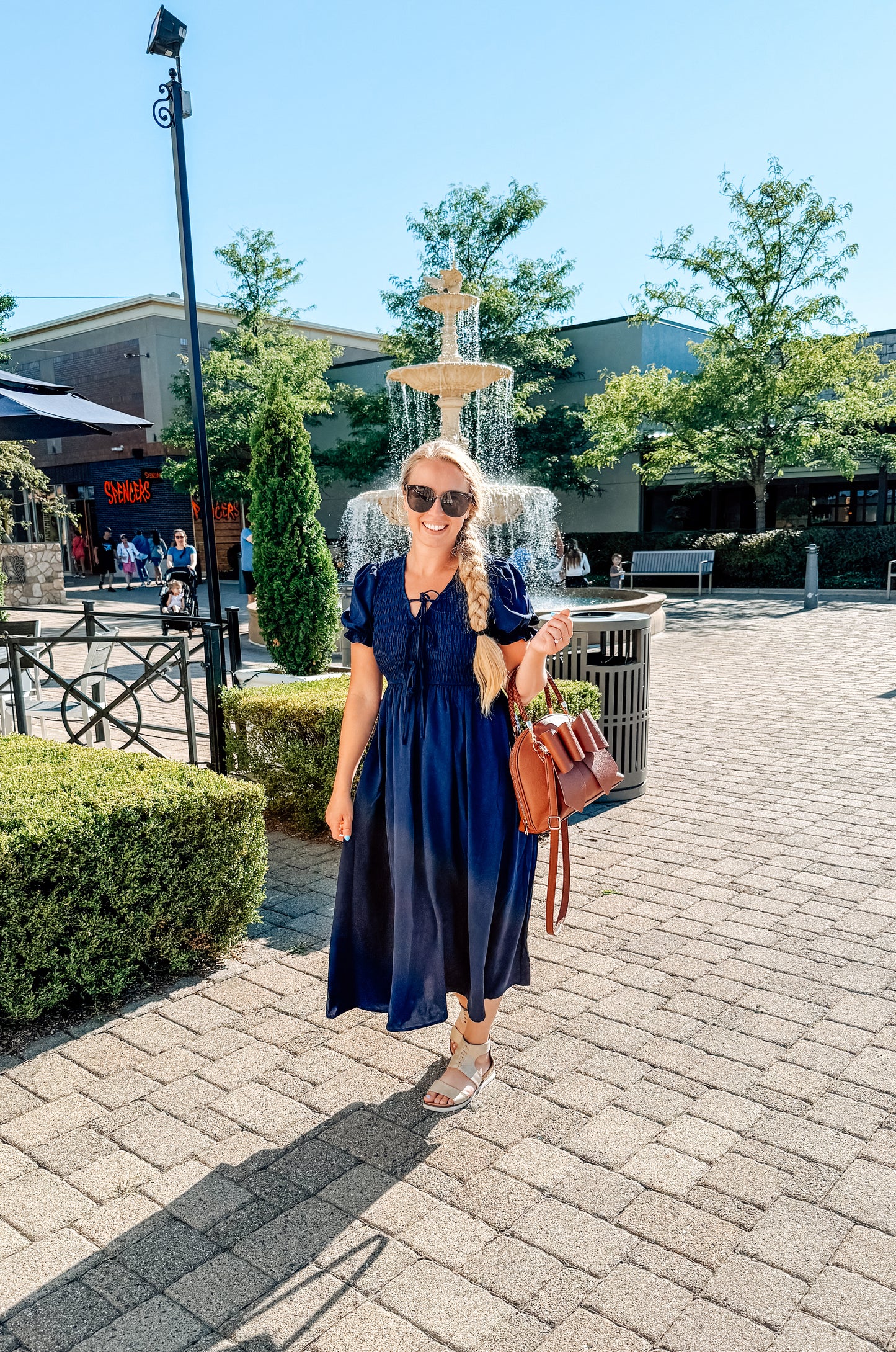 Midnight Harvest Midi Dress