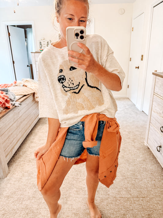 My Best Friend Knit Sweater