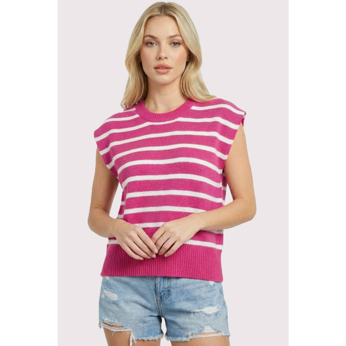 The Pink Punch Striped Top (S-XL)