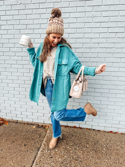 Soft & Styled Button Up (XS-XL)