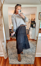 The Coffee Cottage Lace Skirt