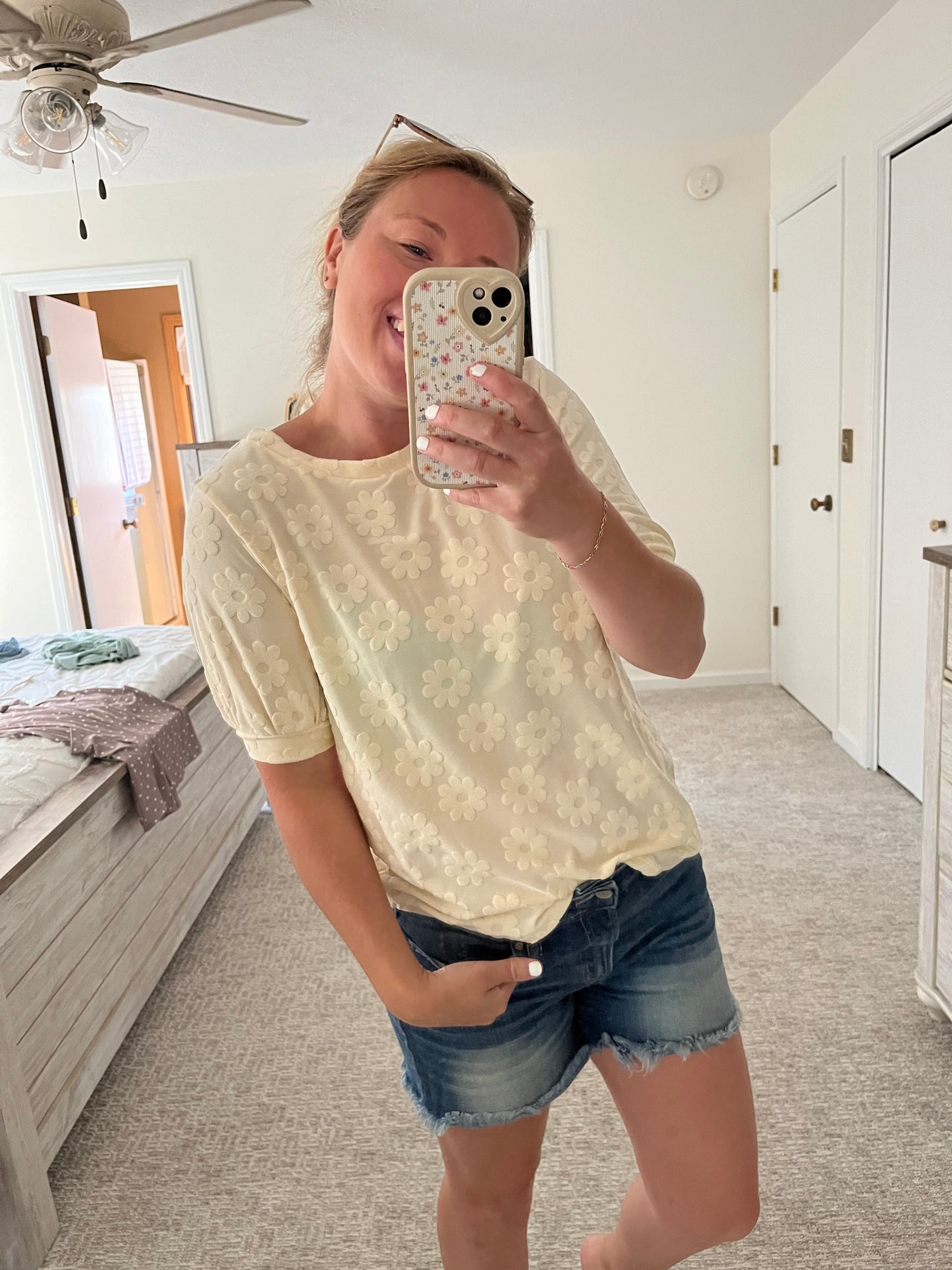 Casual Inspiration Floral Top (S-XL)