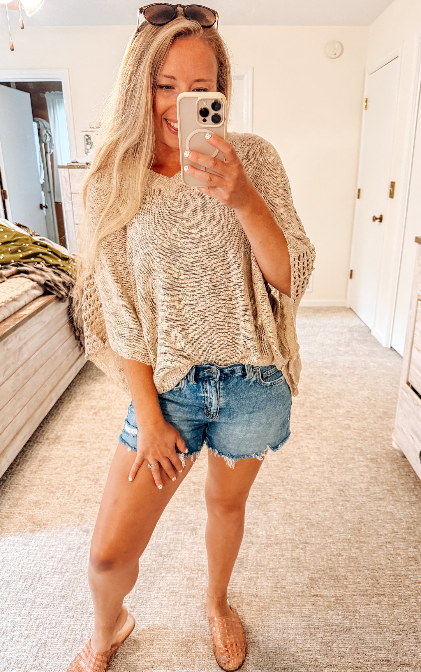 The Relaxed Retreat Knit-Taupe