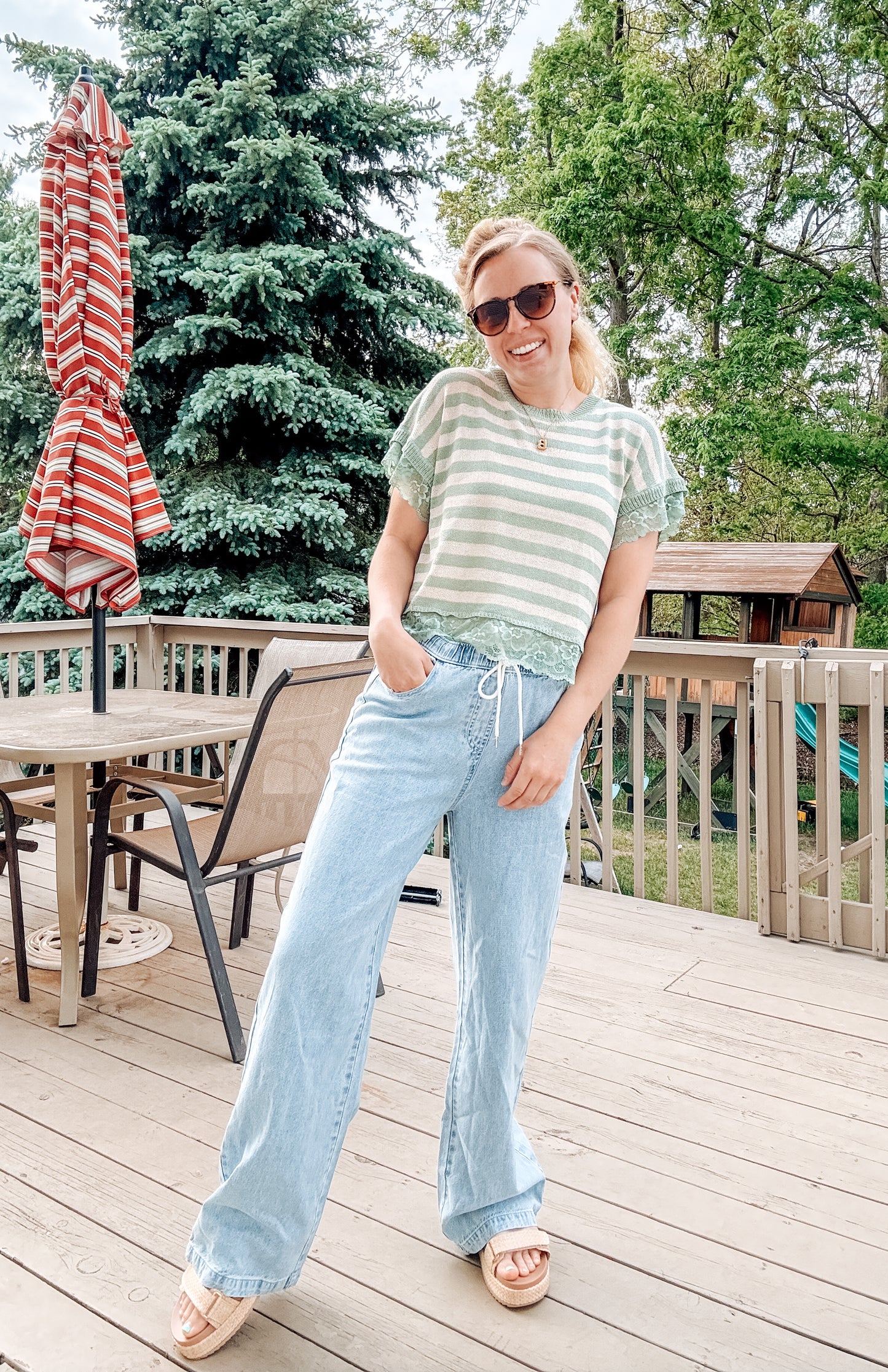 Wanderer Weekend Wide Leg Denim