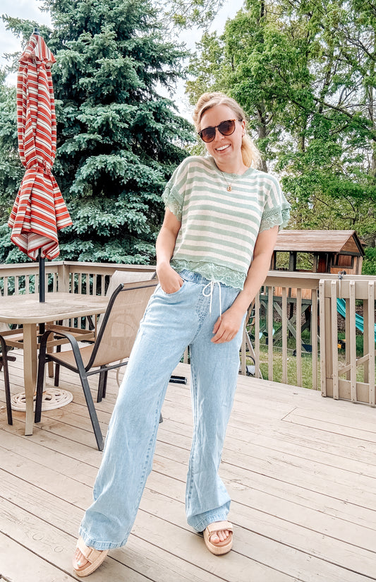 Wanderer Weekend Wide Leg Denim
