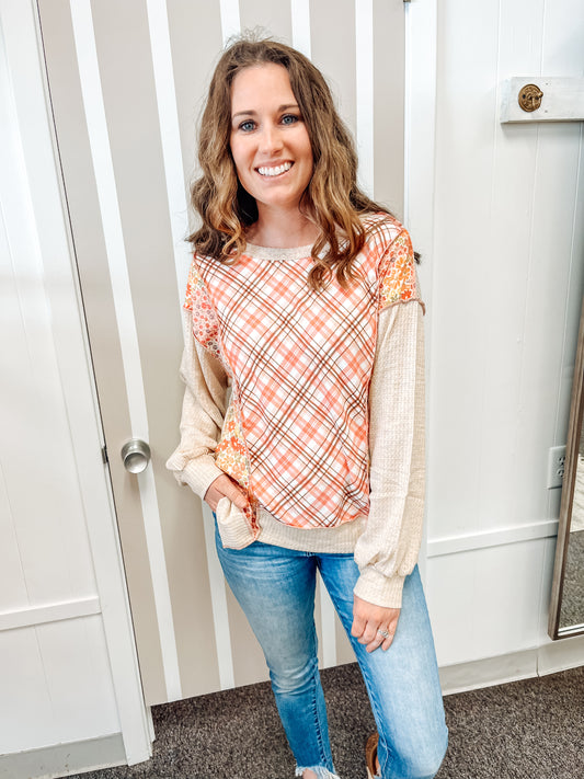 The Flower Fix Mixed Top