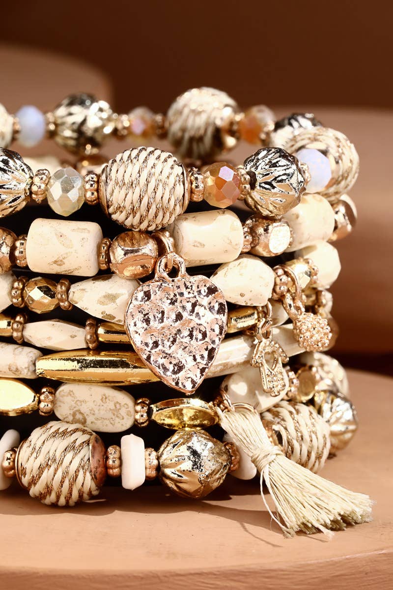 Ivan Ivory Bracelet Set