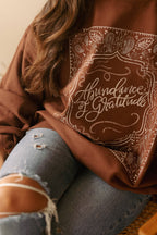 Abundance Of Gratitude Graphic Sweatshirt (S-3X)