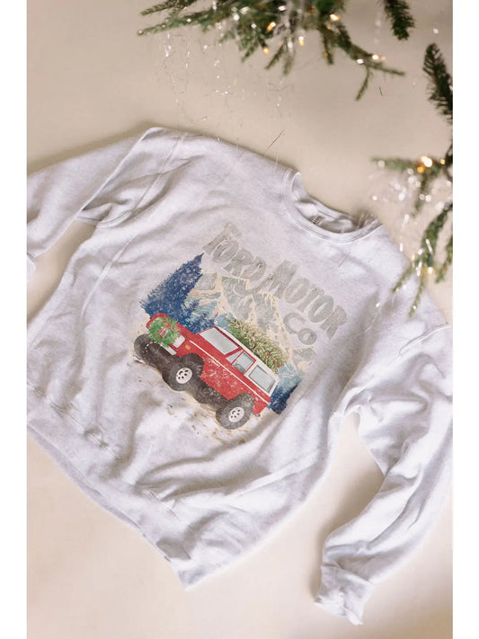 Winter Bronco Sweatshirt S-2X (Preorder)