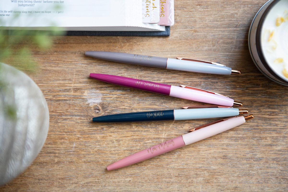 Christian Pen Set | Be Still Pen | Church Pens