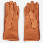 Cable Knit Suede Winter Gloves (several colors)