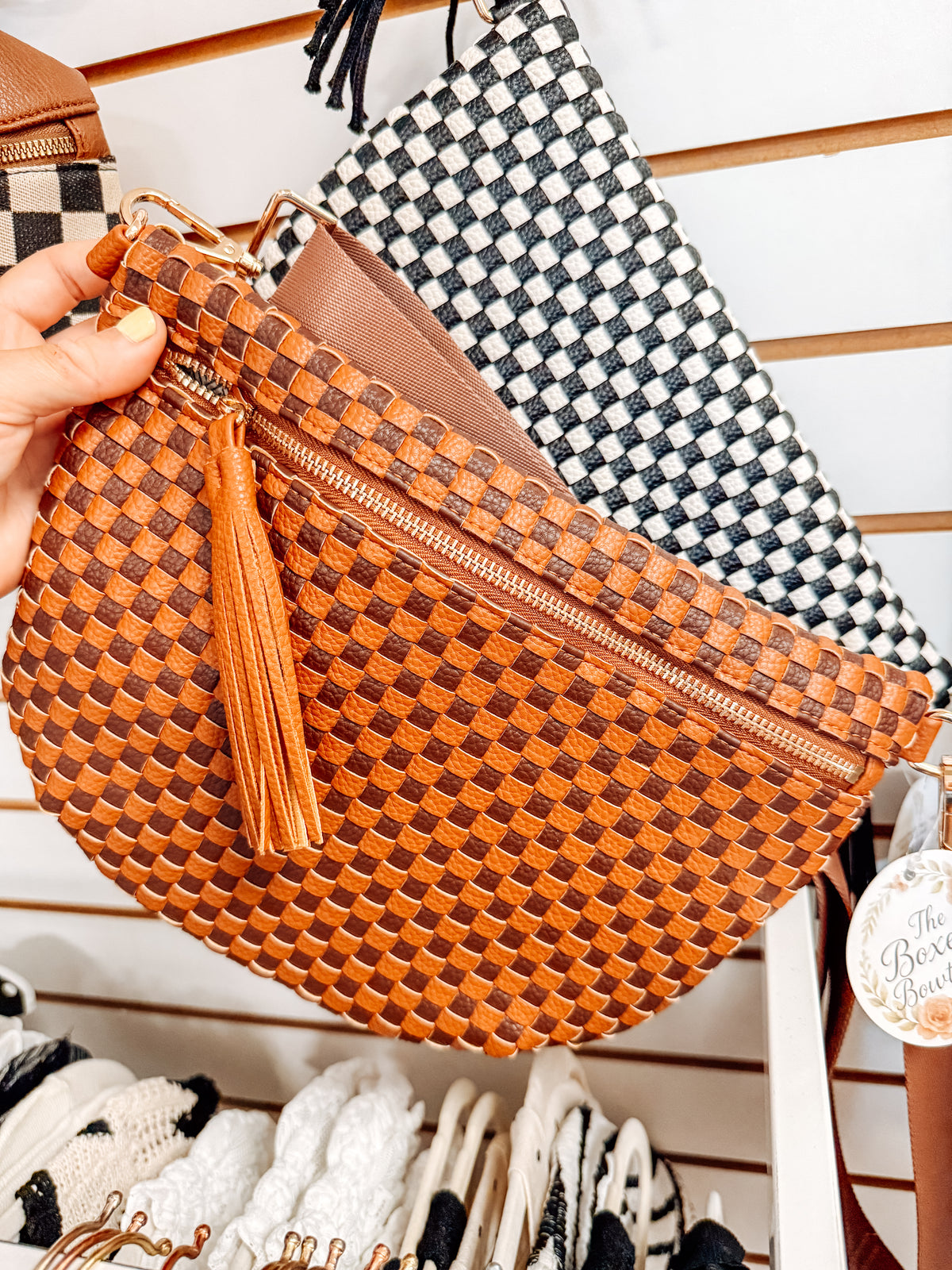 The Neutral Mood Grid Bag (3 colors)
