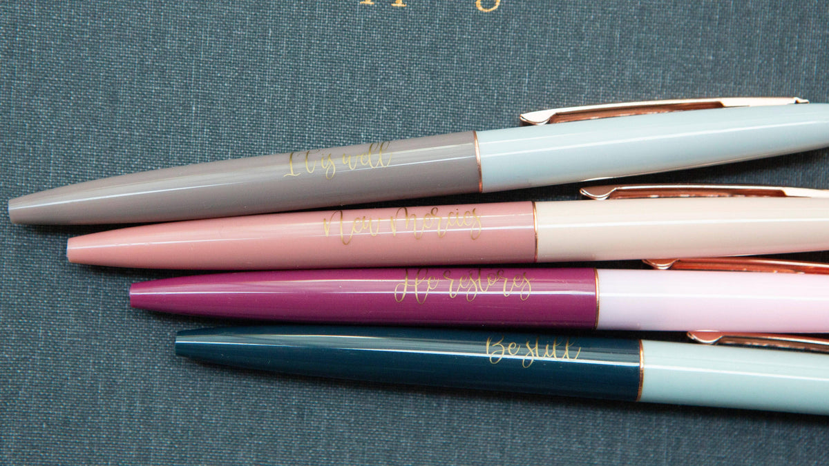 Christian Pen Set | Be Still Pen | Church Pens