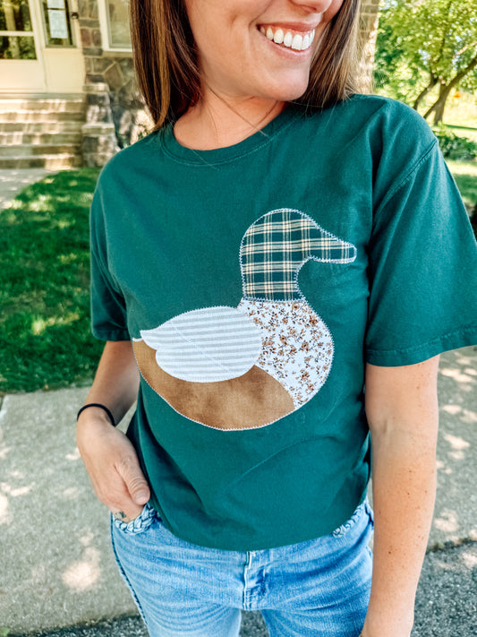 Duck Mallard Cottage Core Short Sleeve Tee (S-3X)