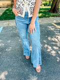 Spring into Flare Braided Denim (S-XL)