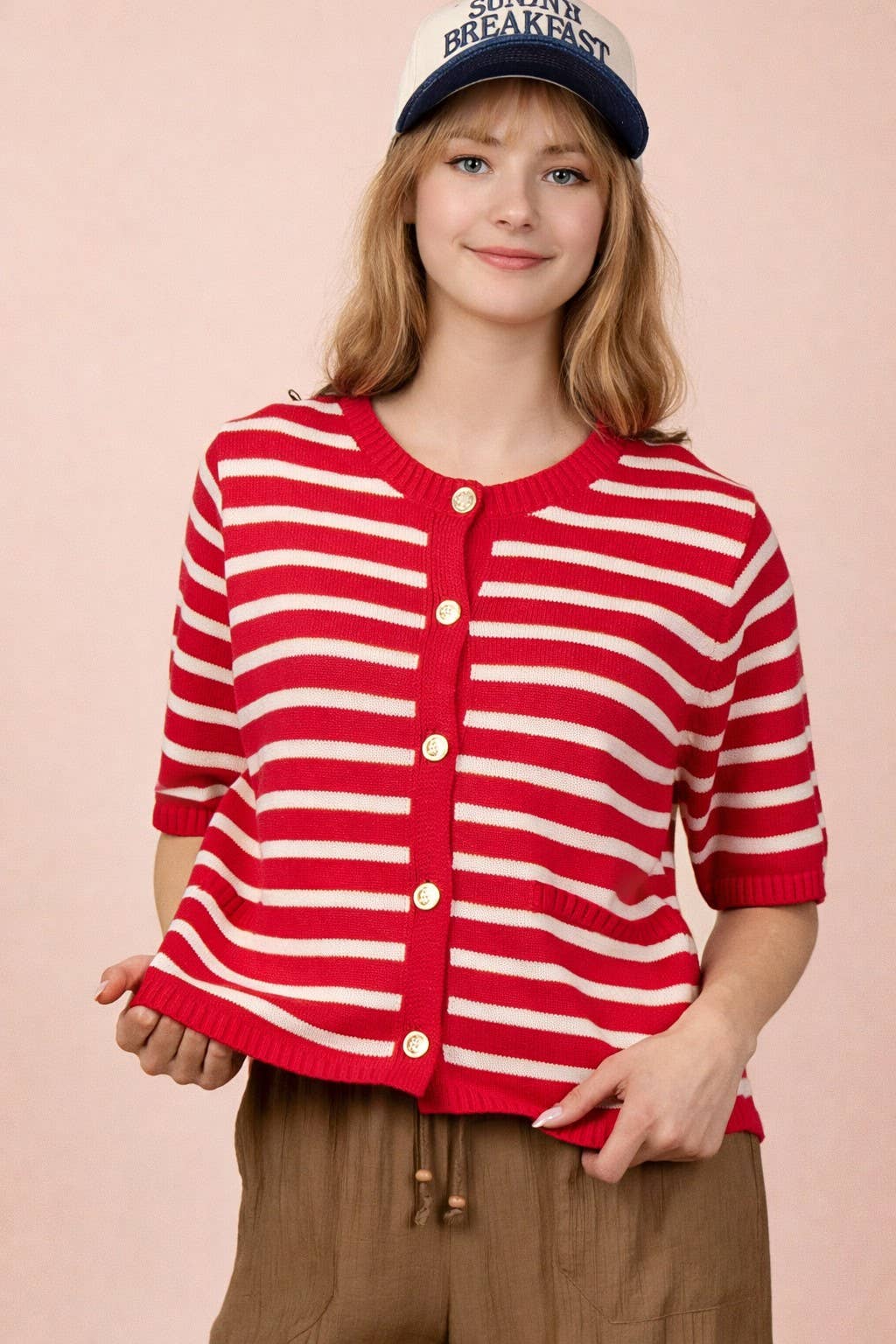 Ruby Down Knit Sweater Top