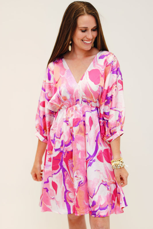 Swirl in Color Dress