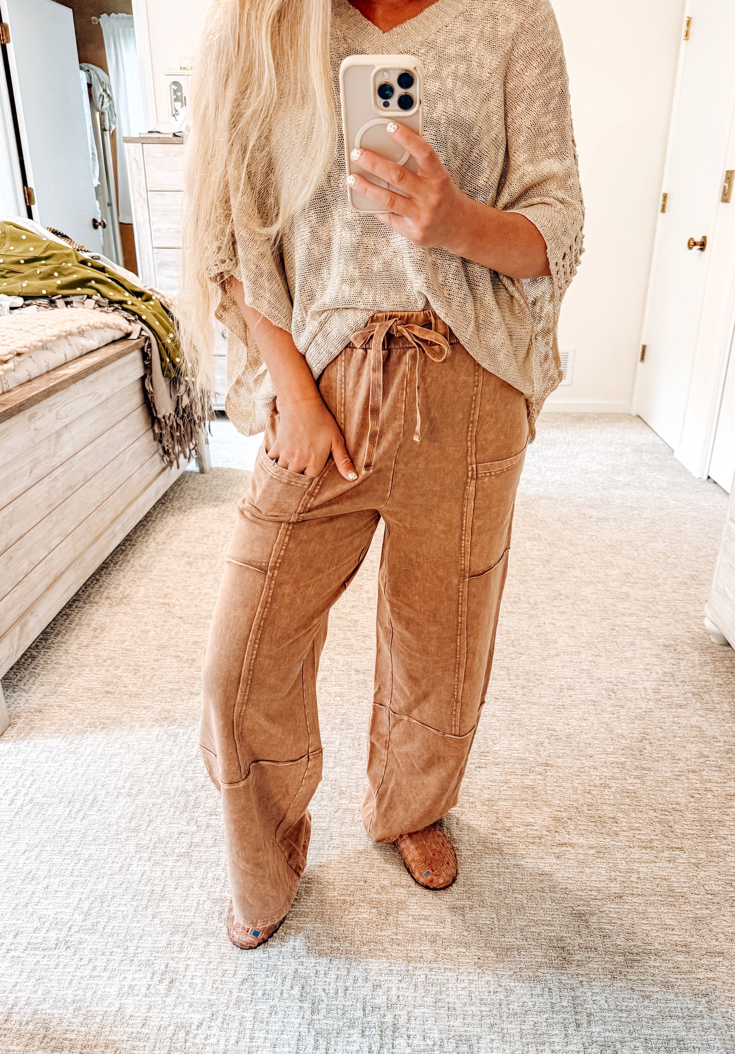 The Parkside Mineral Washed Loungepants
