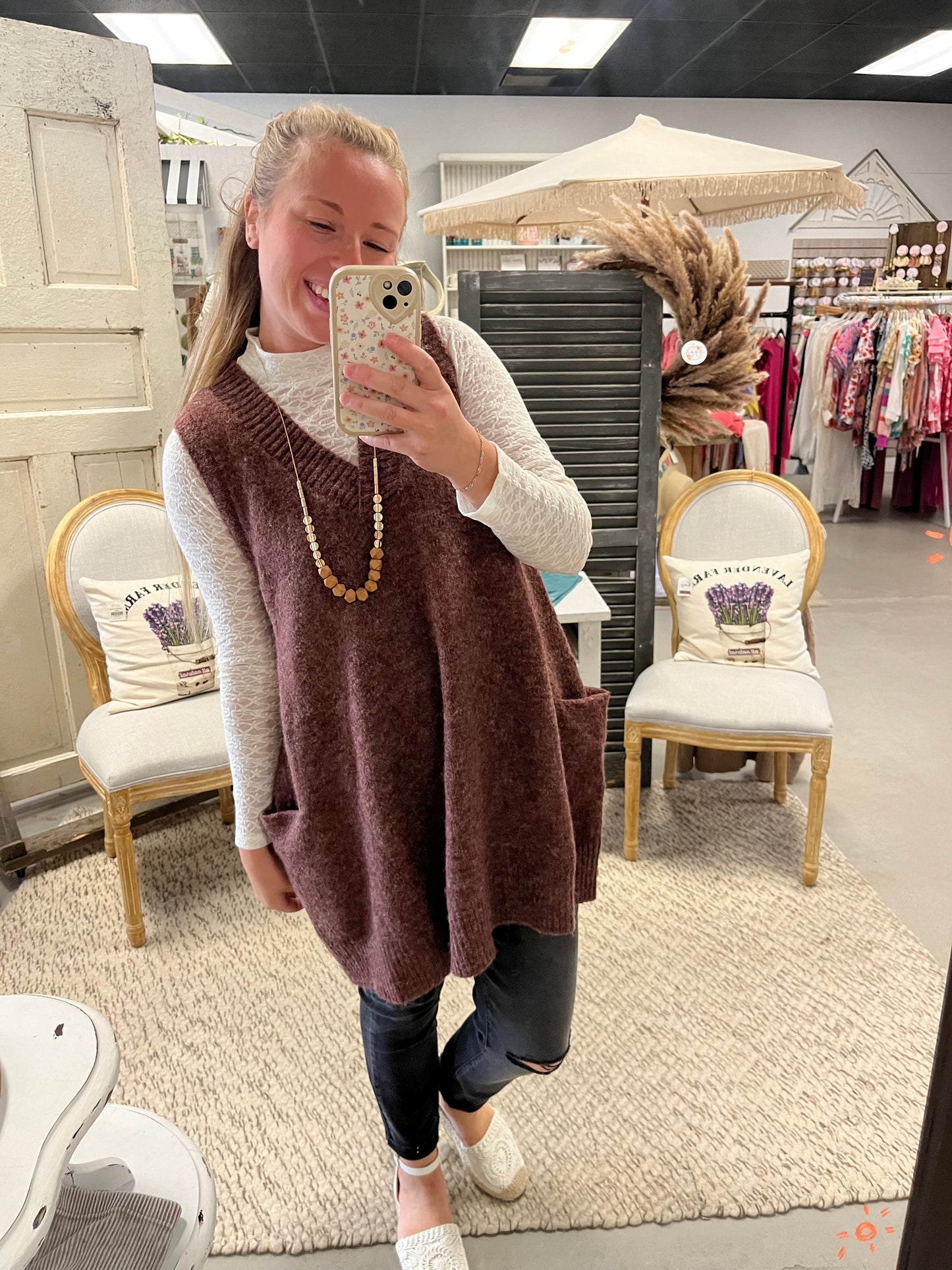 Falling For Fall Vest (3 Colors)