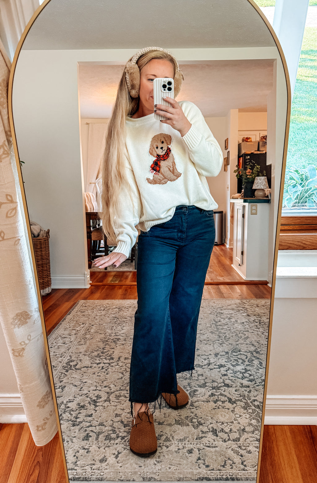 Puppy Love Crewneck Sweater