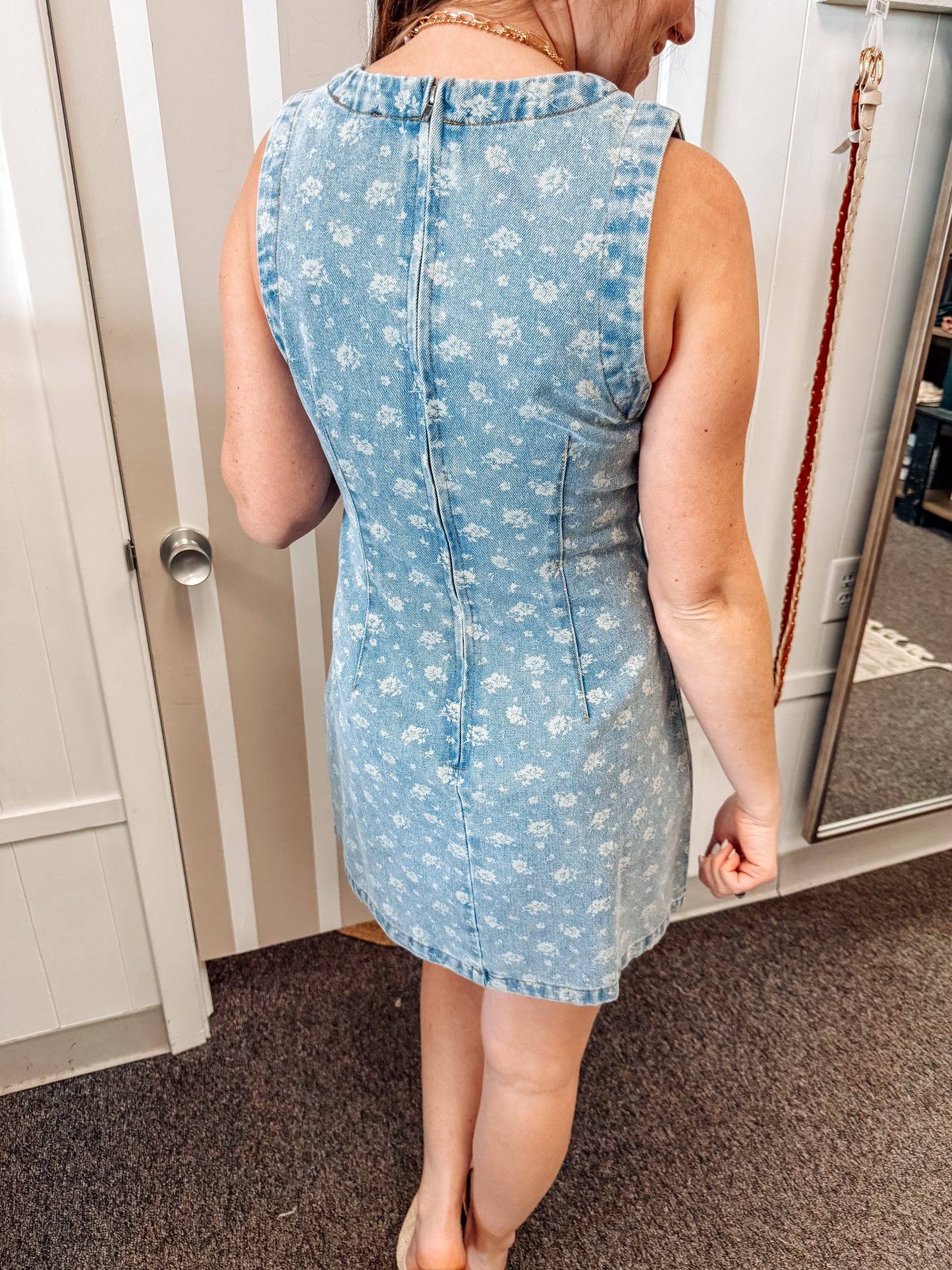 Everlasting Bloom Floral Mini Dress