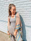 The Painted Canyon Embroidered Kimono