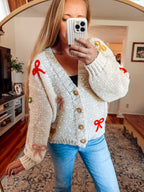 The Ribbon Kiss Knit Cardigan