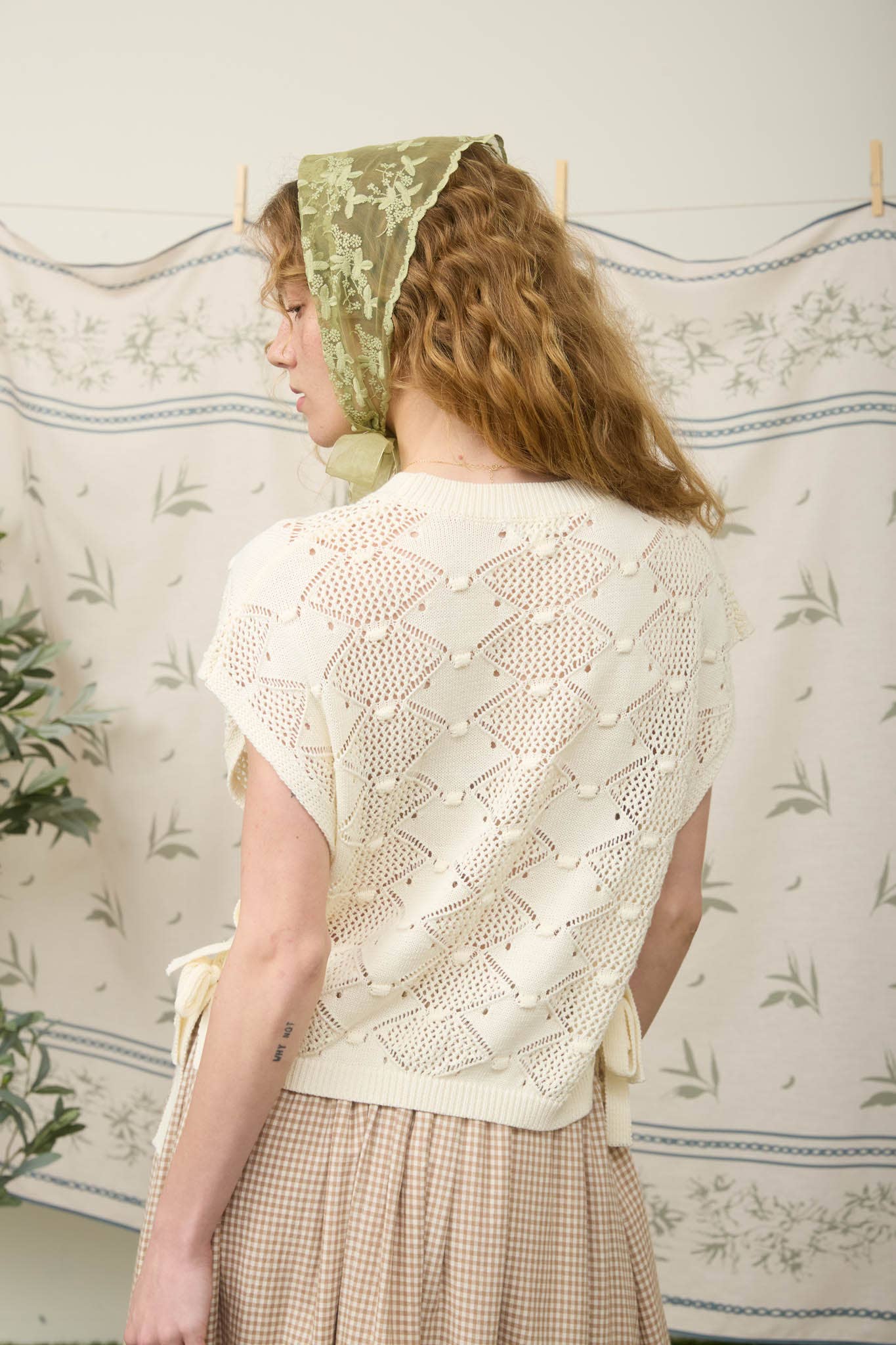 Countryside Charm Tie Sweater