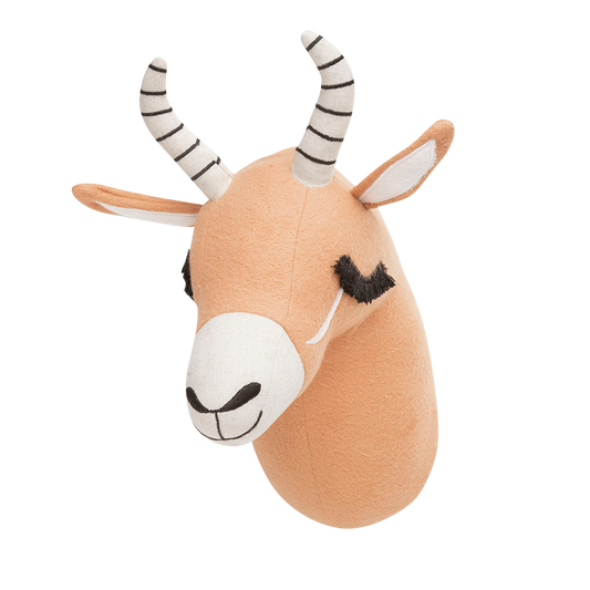 Antelope Plush Head Wall Décor